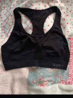 Svart sport-bh  - Svart tränings bh