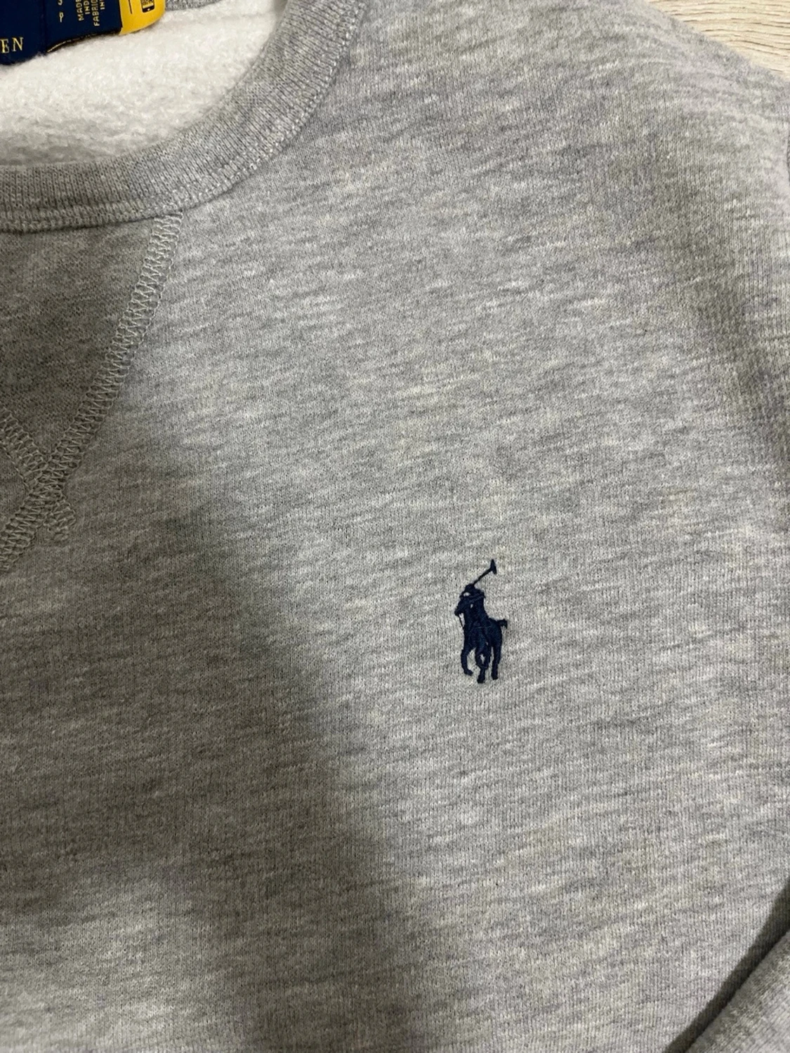 Grå sweatshirt från Polo Ralph Lauren - 2