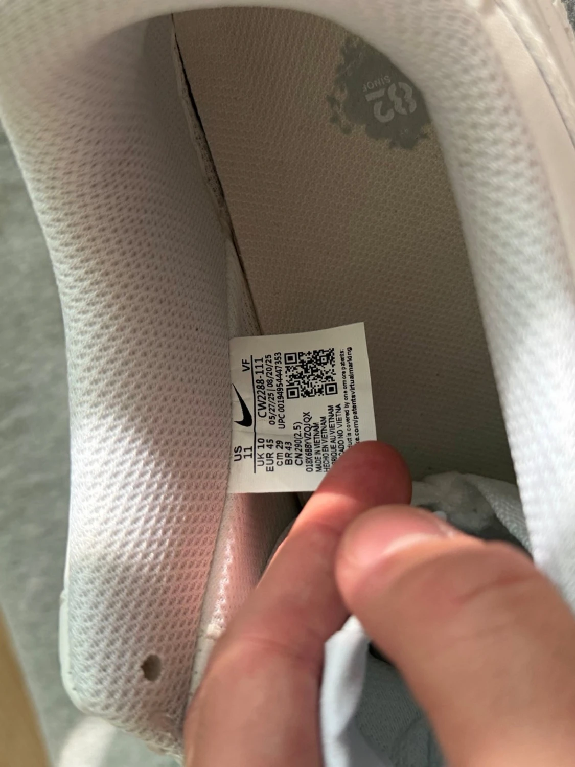 Nike Air Force 1 vita sneakers - 2