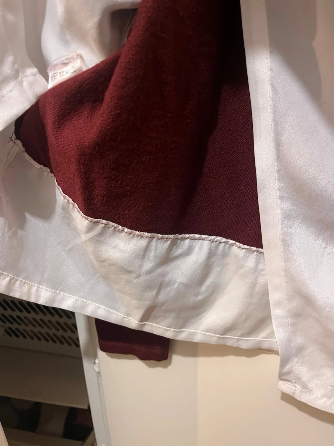 Vinröd burgundy tröja strl M - 5