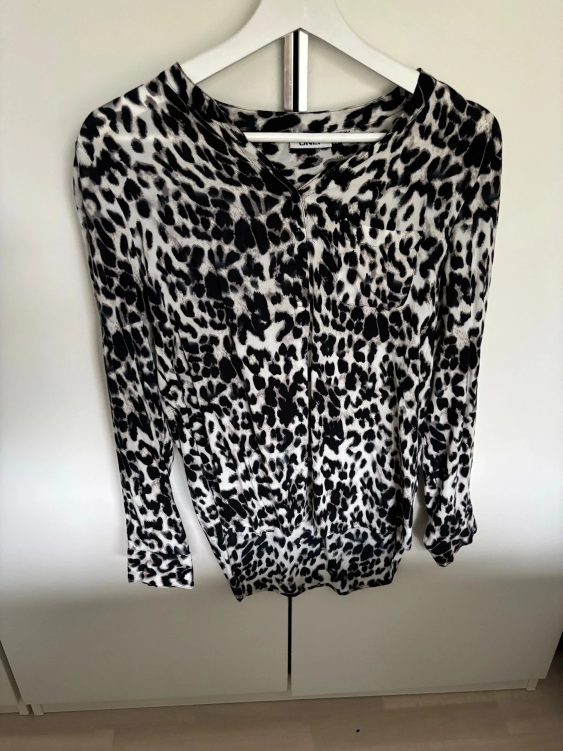 Leopardfärgad blus - 3