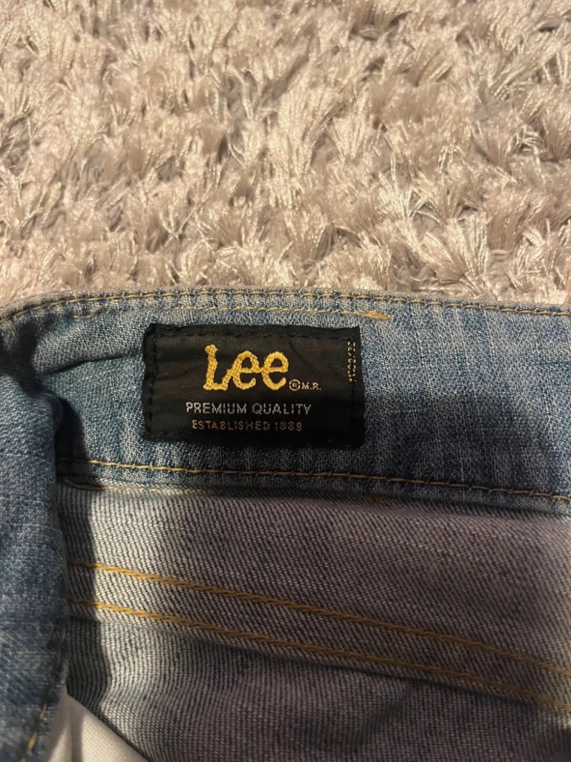 Ljusblå bootcut jeans från Lee - 3