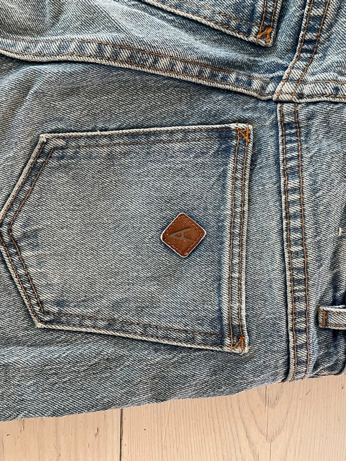 Ljusblå Abrand jeans  - 1