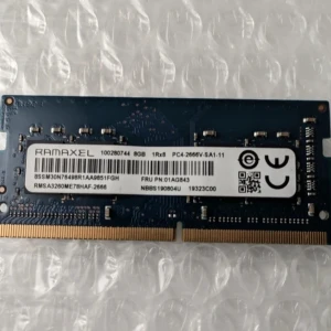 1 x 8GB SO-DIMM DDR4 RAM 1 x 8GB, CL 19, hastighet 2666 Mhz - Säljer ett 1 x 8GB DDR4 SO-DIMM PC4-2666V-SA1-11 RAM-minne (CL: 19, hastighet: 2666 Mhz) då det inte längre kommer till användning. Fungerar utan anmärkning.   Kontakta mig gärna vid frågor.