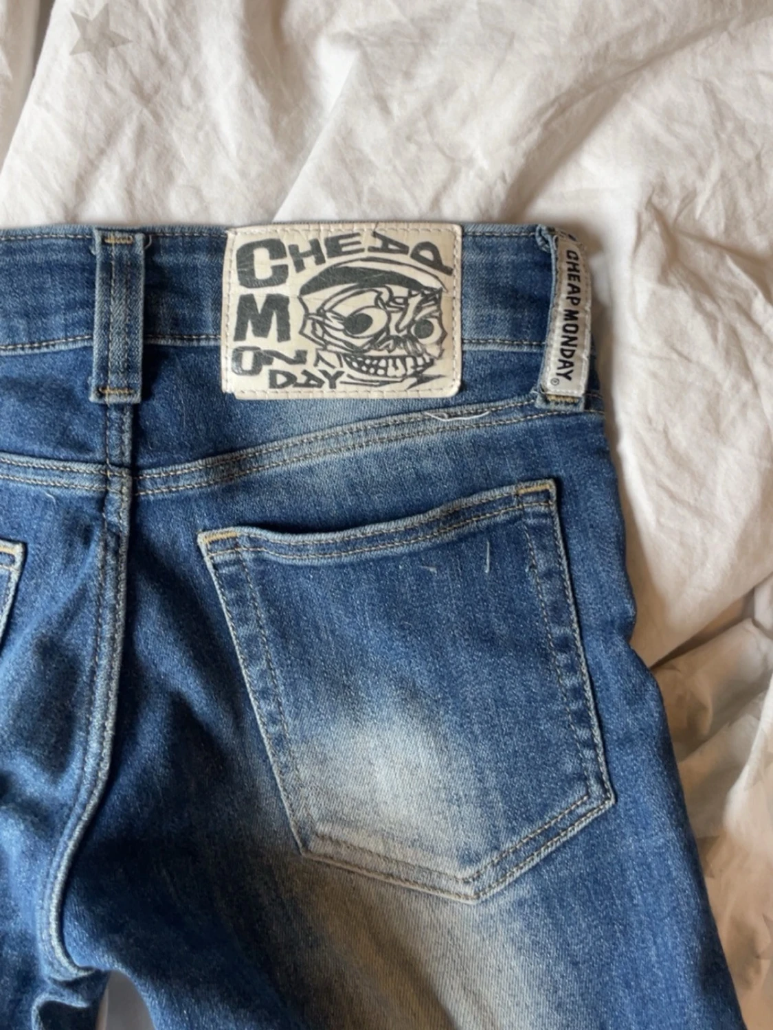 Blå jeans från Cheap Monday/kvarjjens