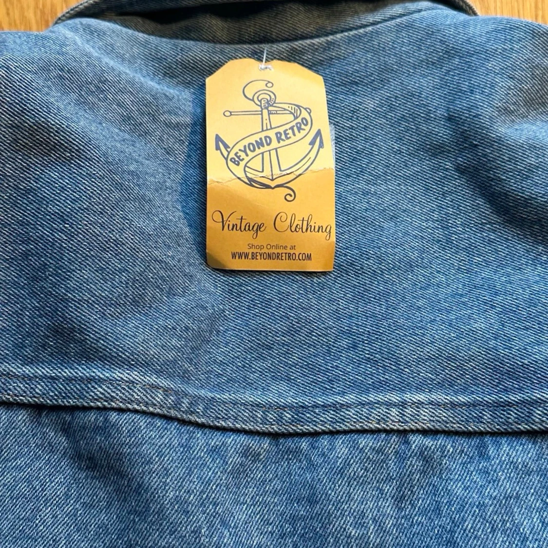 Vintage jeansjacka  - 3
