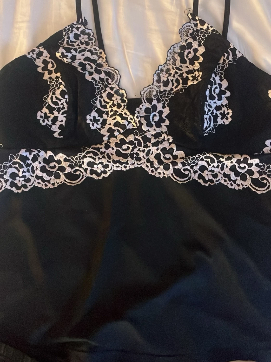 Svart pyjamassett  - 1