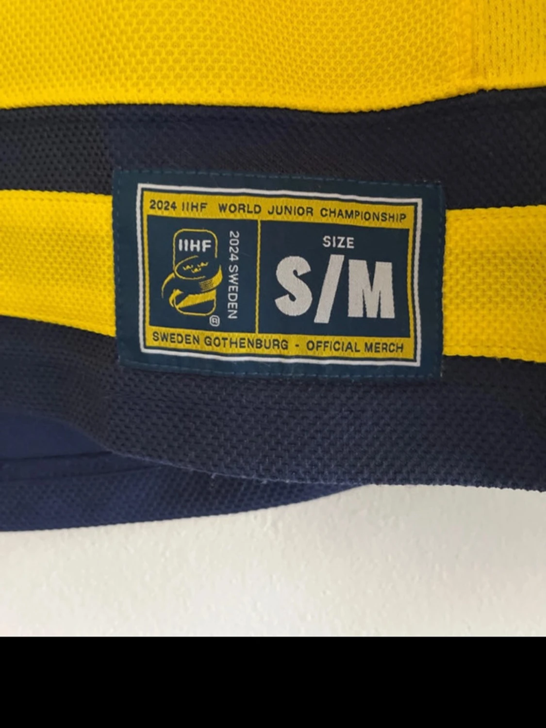 Gul Tre Kronor hockeytröja S/M - 2