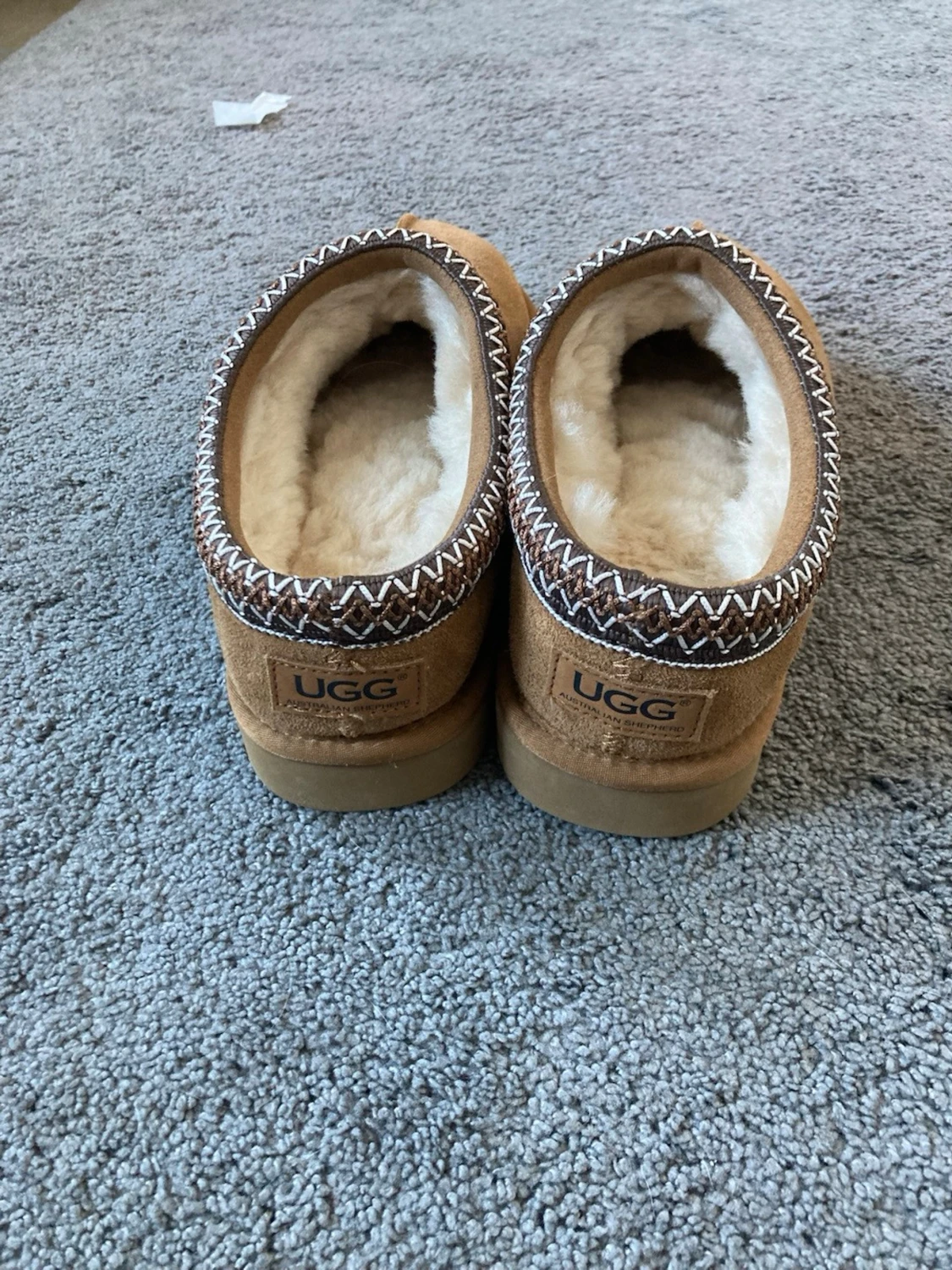 Bruna UGG tofflor  - 2