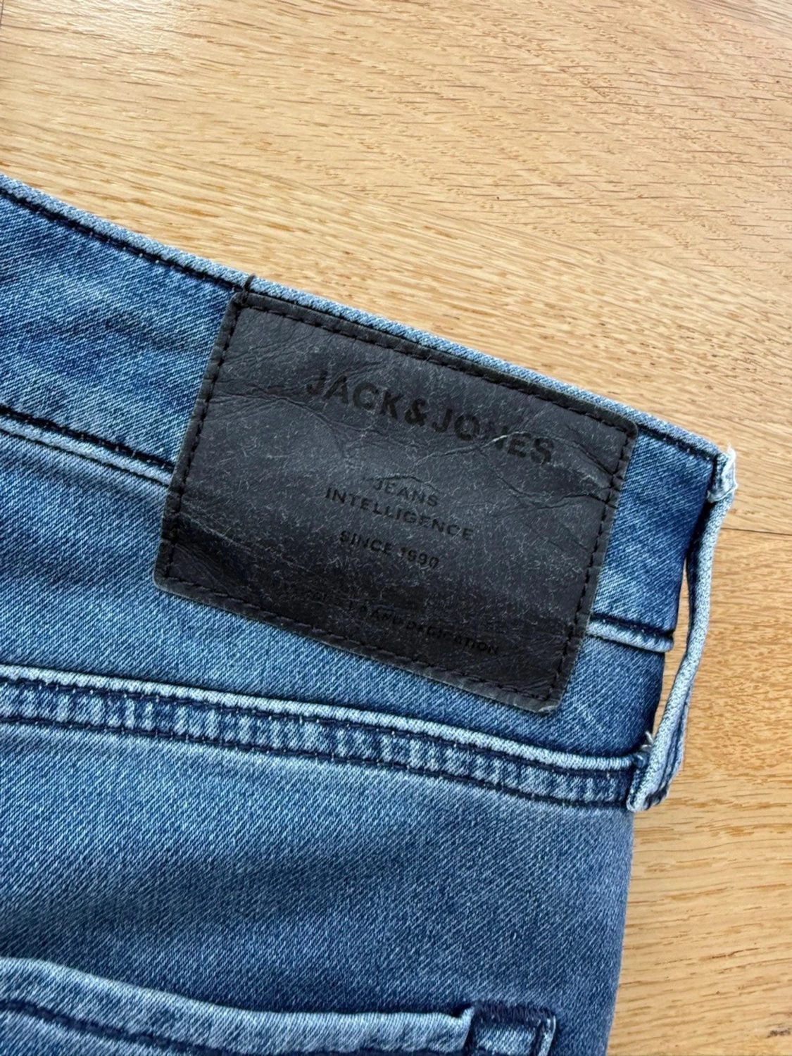 Blå denimshorts från Jack & Jones - 3