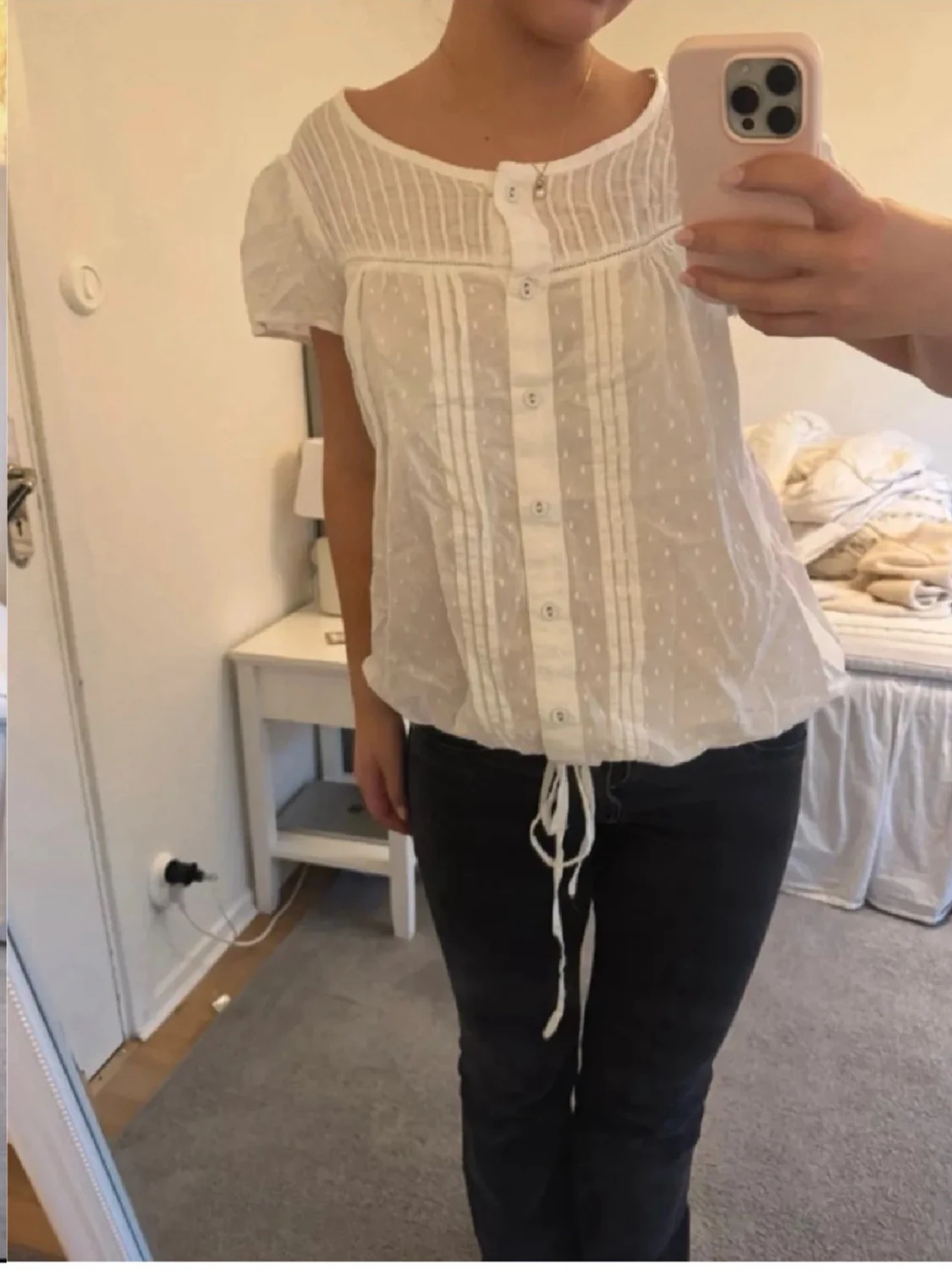 Vit blus  - 2
