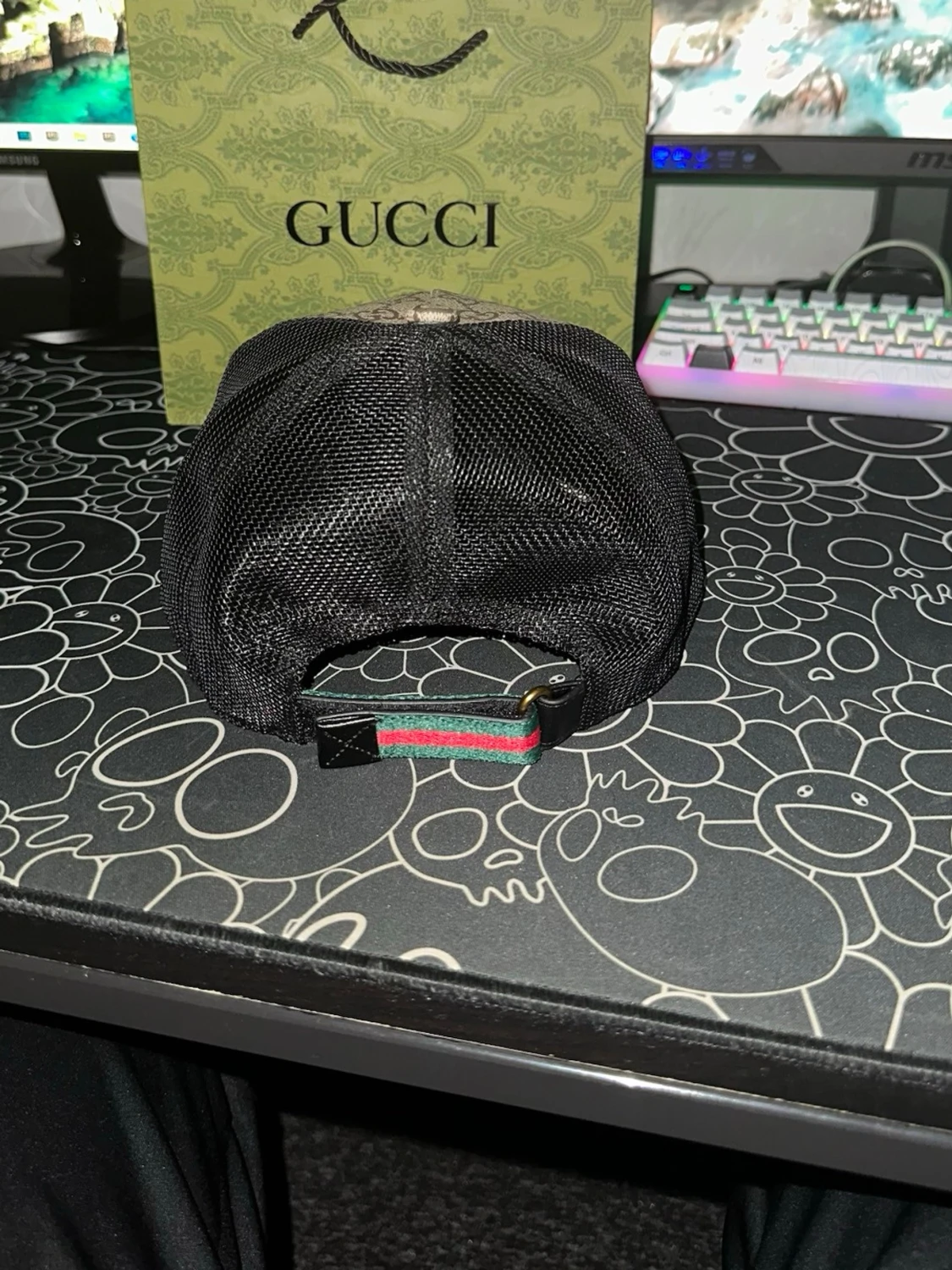 Gucci keps med orm  - 1