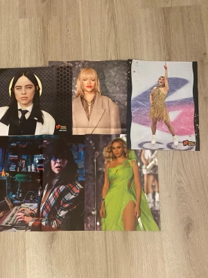 Posters - Jag säljer fem stycken posters. Alla för 50kr en för 20kr. Skriv om du har frågor!