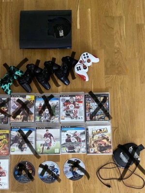 Ps3 använd  - 500gb