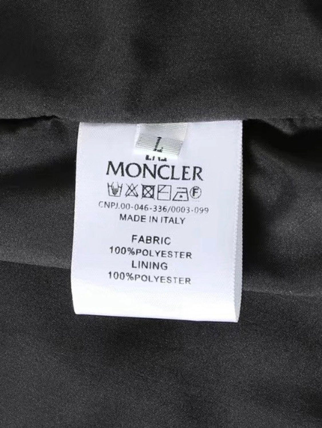 Svart vindjacka från Moncler - 2
