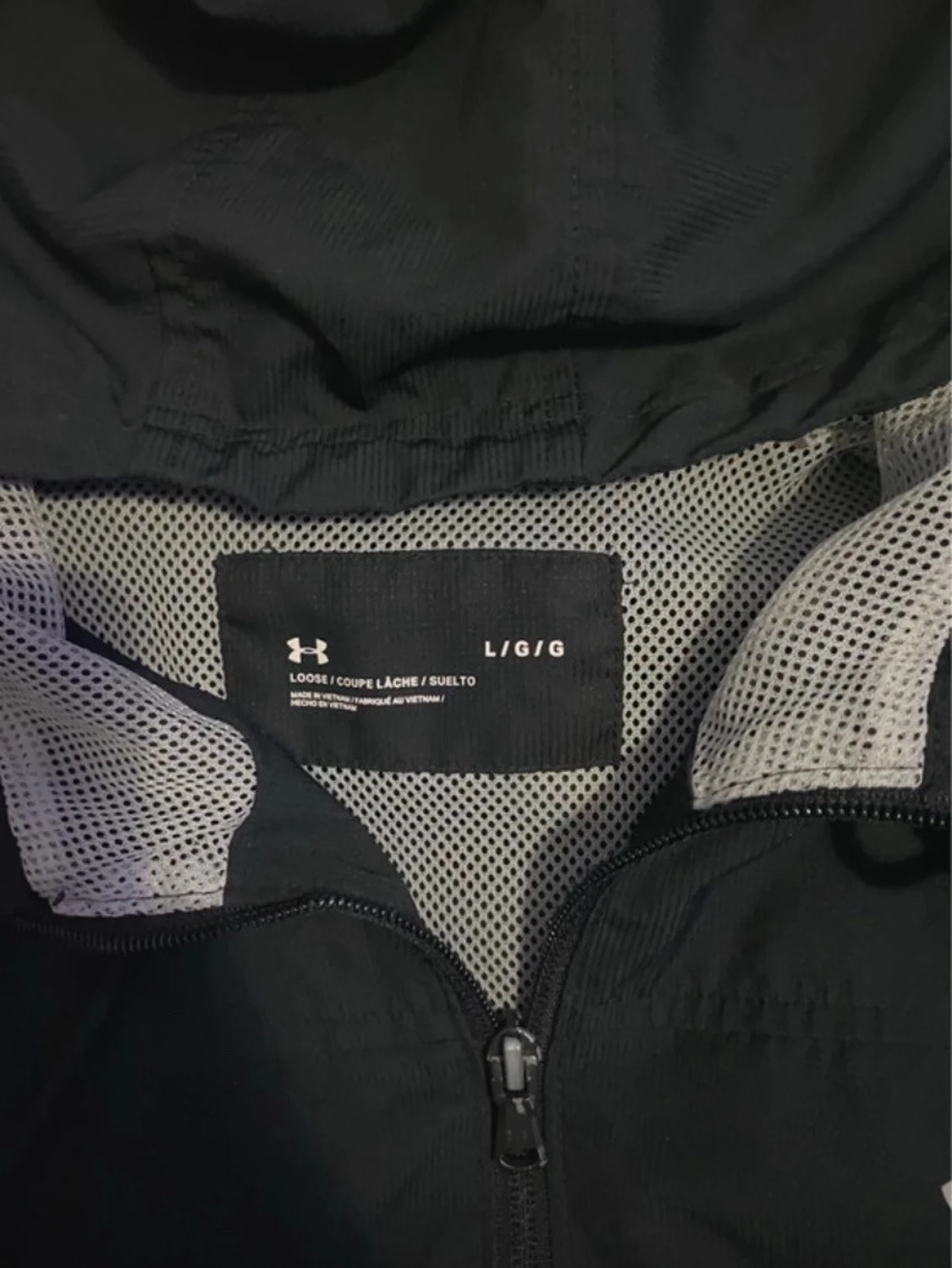 Svart vindjacka från Under Armour - 2