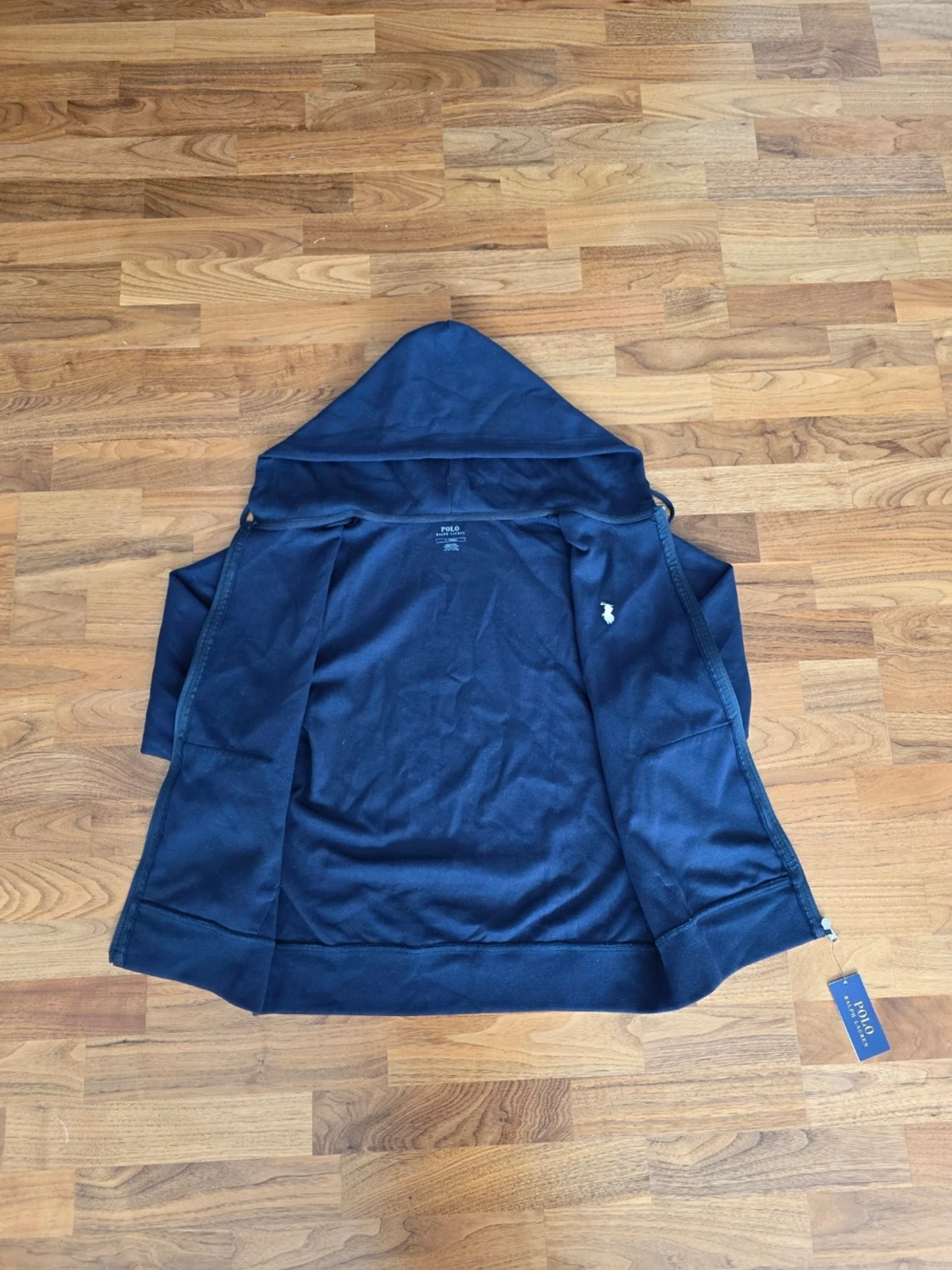Mörkblå hoodie från Ralph Lauren - 1