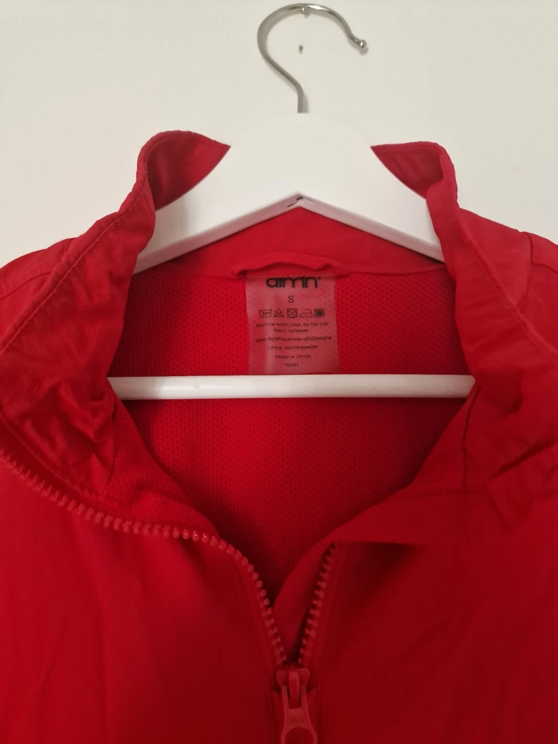 Röd vindjacka från Aimn  - 1
