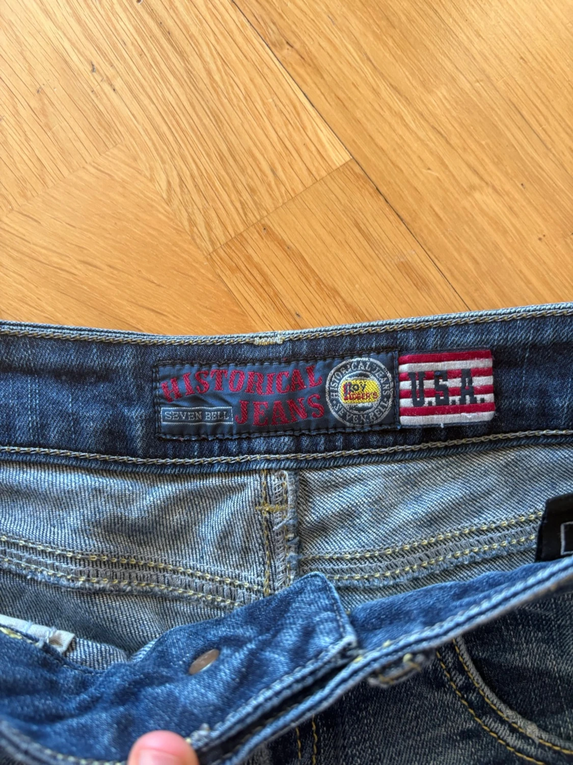 Blå jeanskjol från Roy Rogers - 2