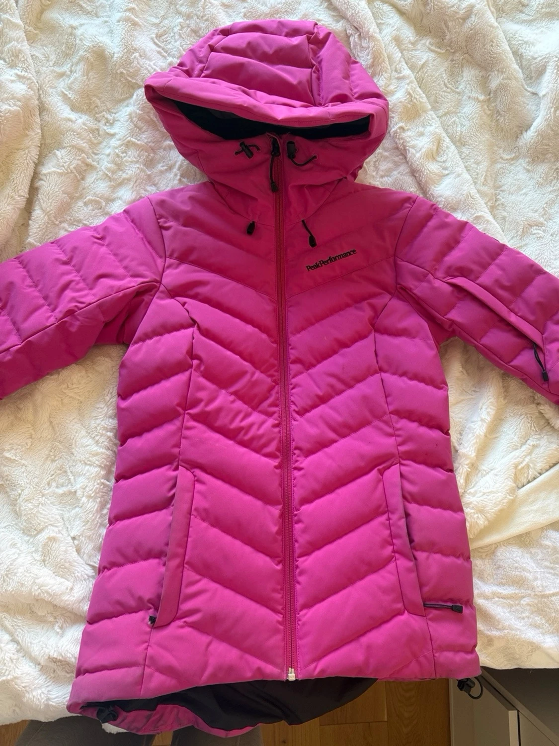 Rosa dunjacka från Peak Performance XS - 1