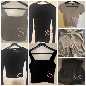 Klädpaket  - Säljer klädpaket i storlek XS/S. Fina basplagg i neutrala färger i fint skick🌸