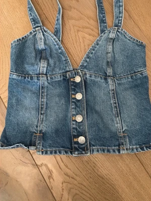 Zara topp - Jätte snygg jeans topp💖