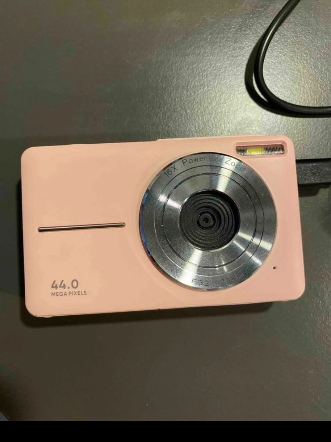 Rosa digitalkamera 44MP 16x zoom