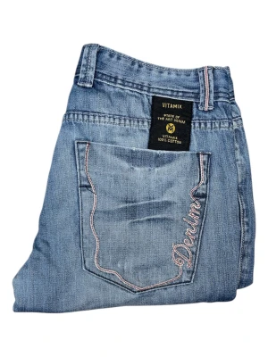 Vitamix Baggy jeans - Vitamix Baggy jeans W34 [Ytterbenslängd 102cm] [Innerbenslängd 76cm] [Midja 44cm] [Benöppning 23cm] 