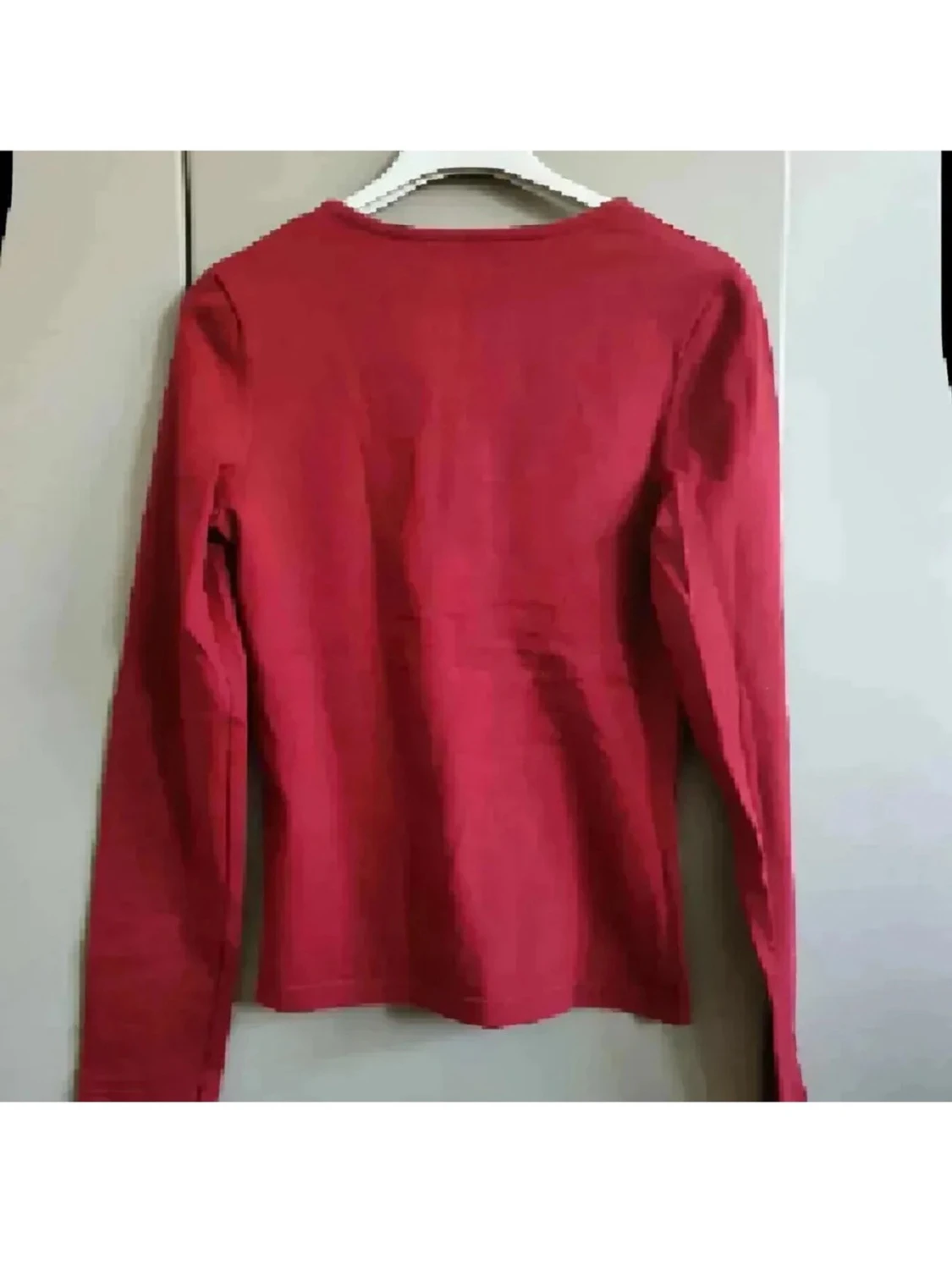 Röd omlottopp från Only - 1