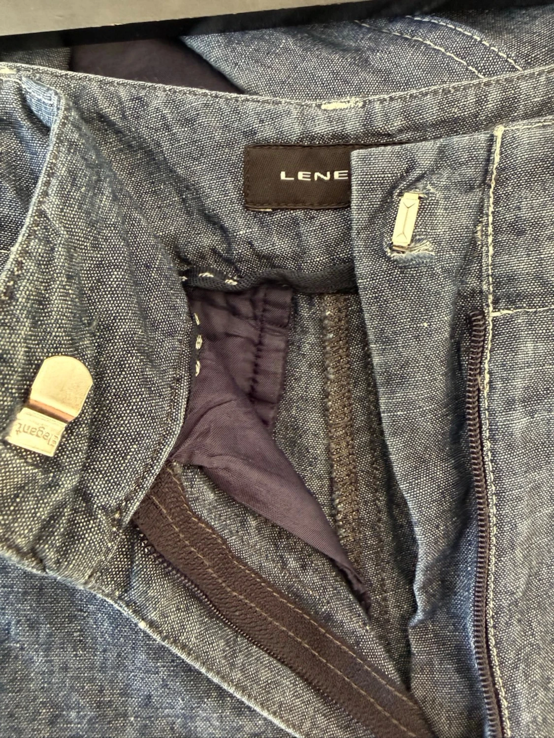 Blå denimkostym från Lene Sand jeans kavaj - 3
