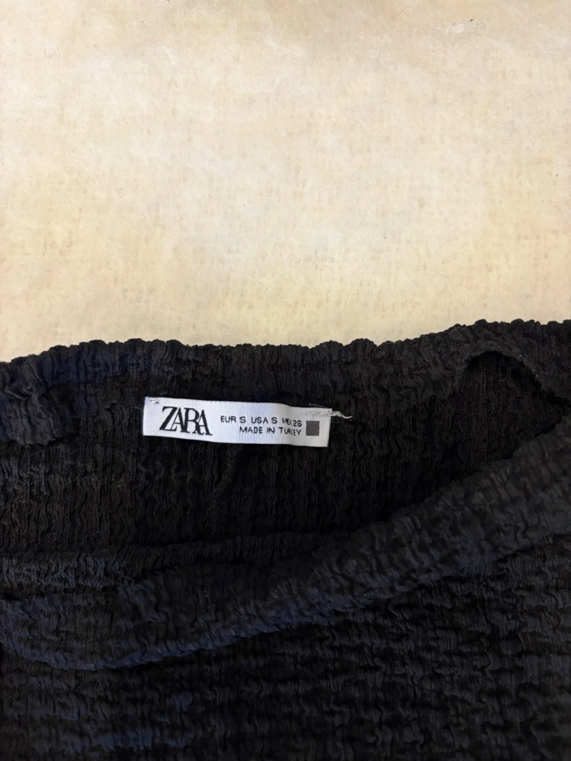 Svart topp från zara - 3