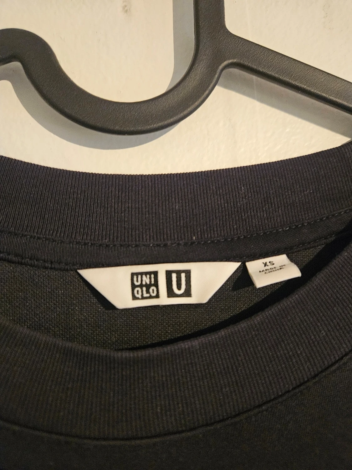 Svart oversized t-shirt från Uniqlo U - 1