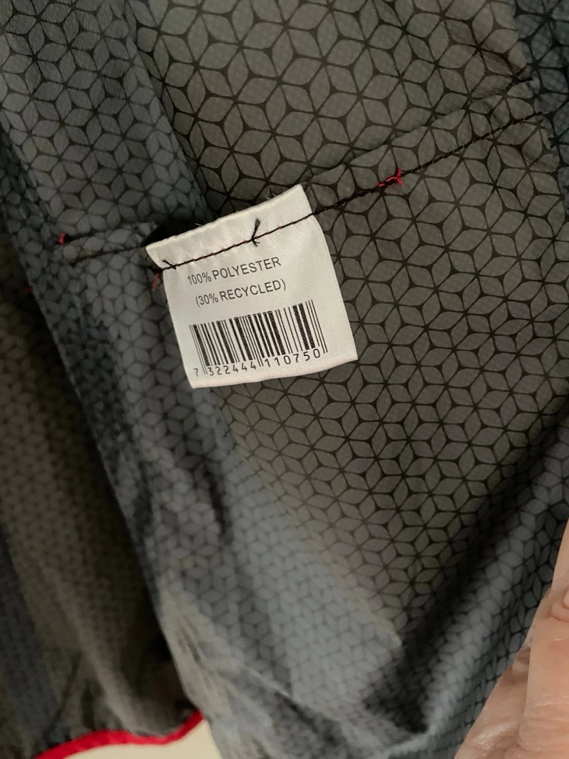 Röd vindjacka från Strova - 3