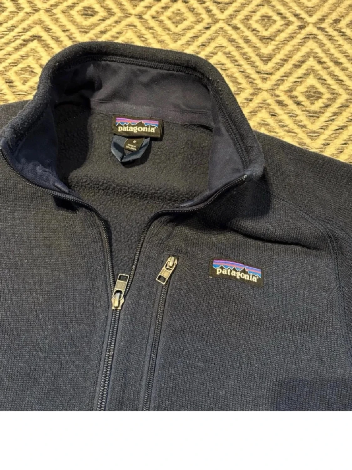 Mörkblå fleecejacka från Patagonia - 1