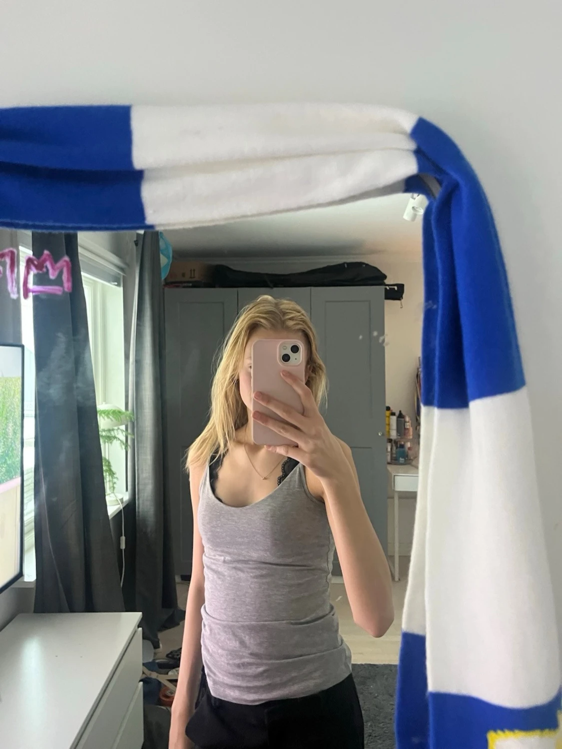 3-pack baslinen svart,vitt och gråt