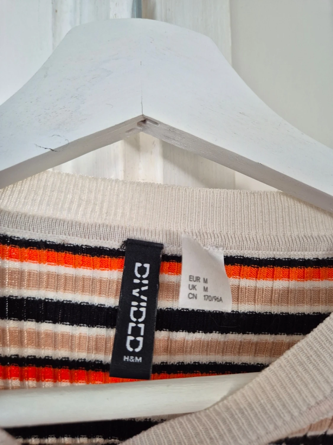 Randig ribbad topp från H&M - 2