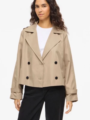 Trenchcoat - Kort trenchcoat från vila! Nypris: 650kr💕passar S/M