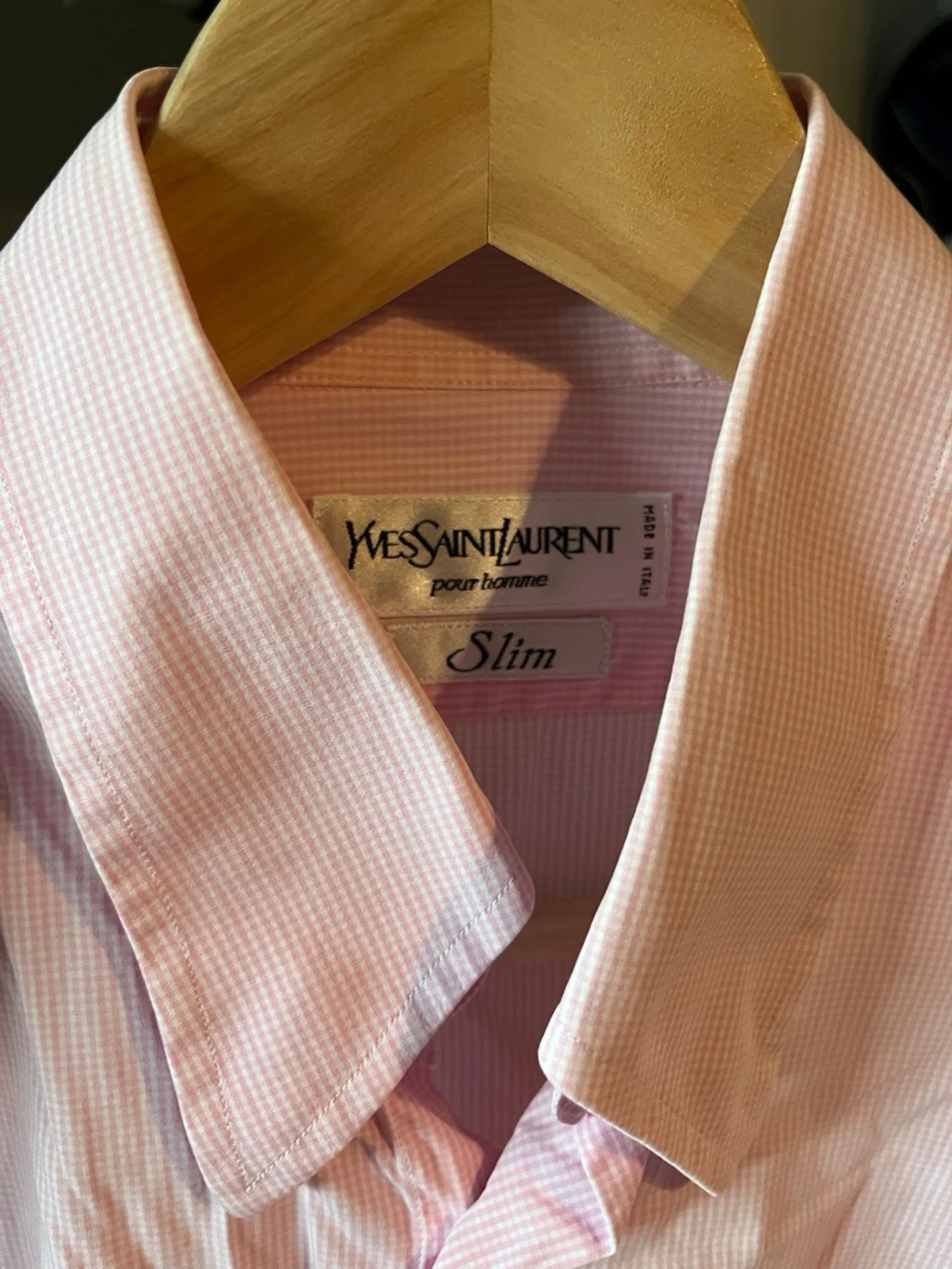Rosa ysl skjorta  - 2