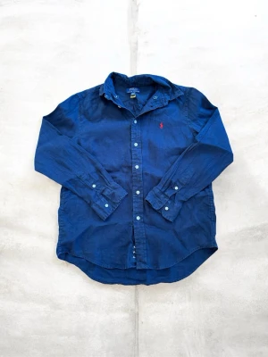 Ralph Lauren linne skjorta  - 100% äkta linne skjorta i storlek 14-16. Mycket bra skick.