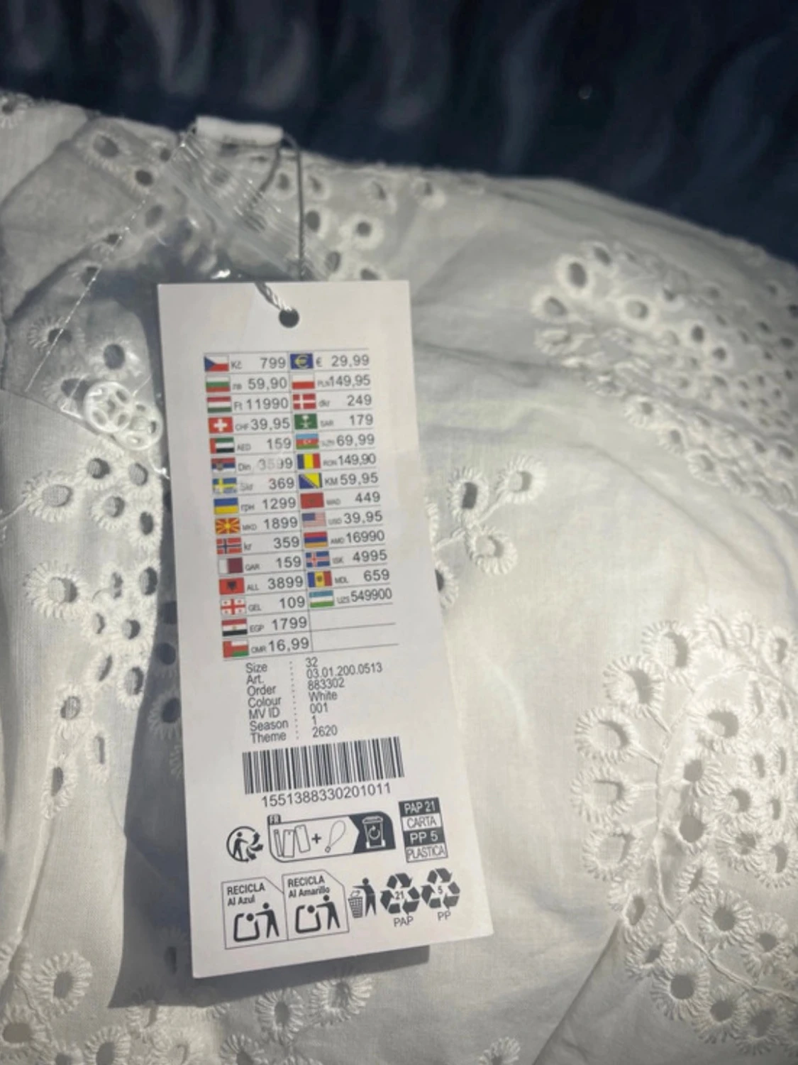 kort Klänningen  - 1