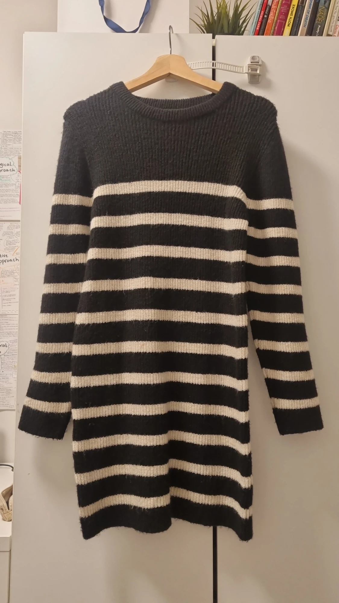 Randig stickad tröja från Papaya