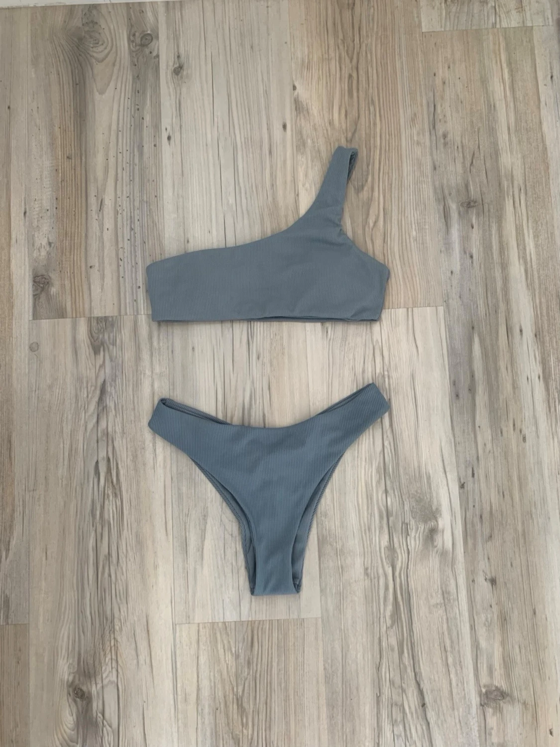 Blå/grå bikini