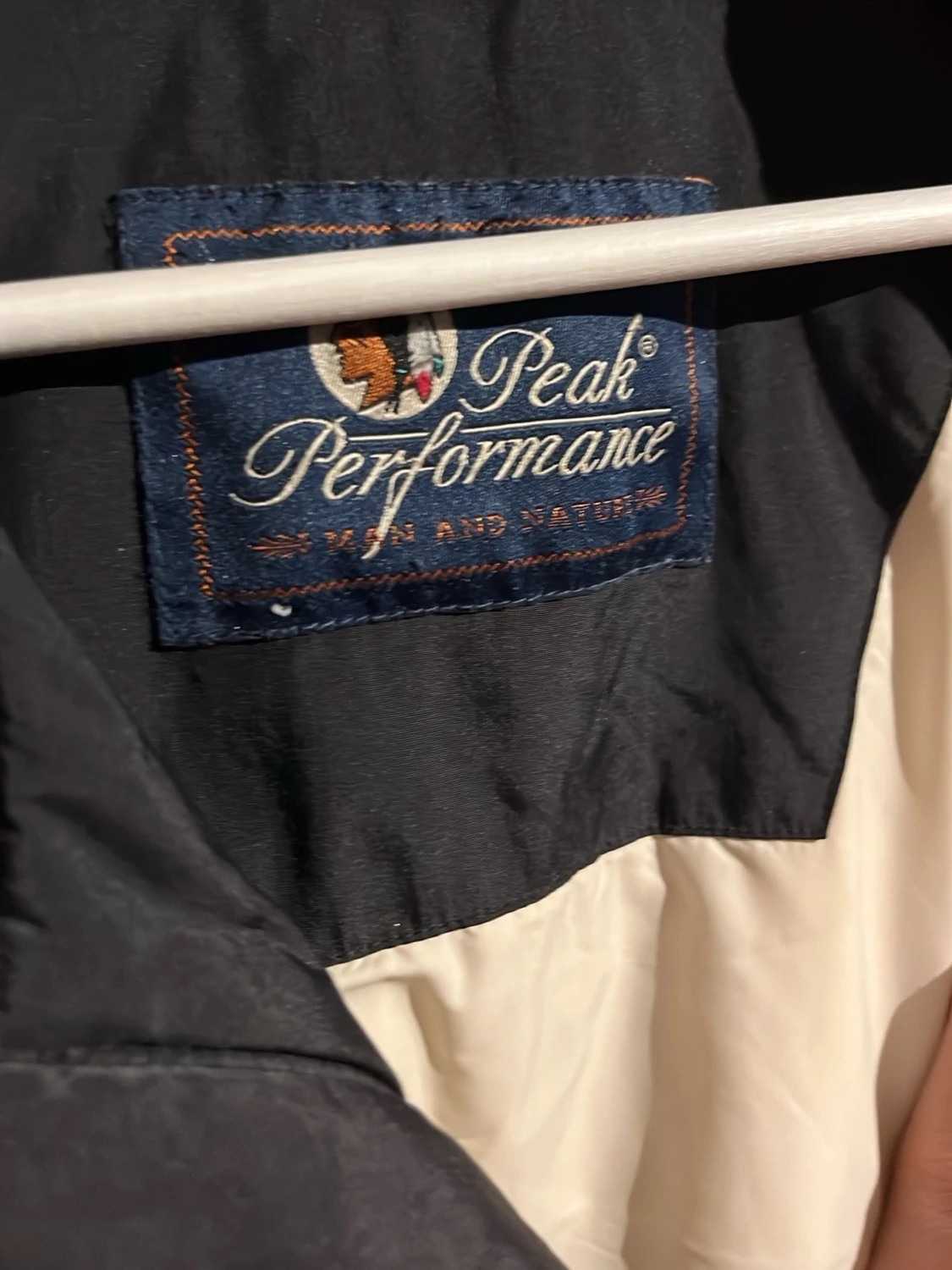 Svart vindjacka Peak Performance - 1