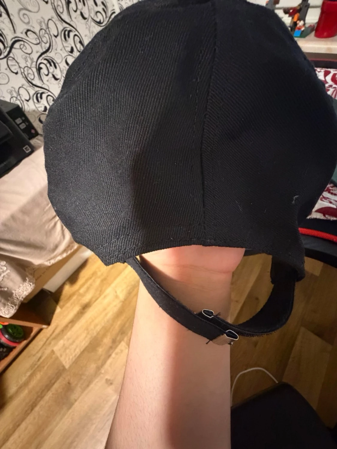 Svart Nike keps med broderad logga - 2