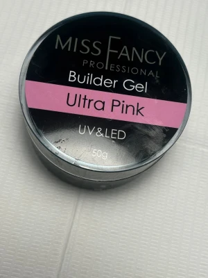 Miss fancy builder gel ULTRA PINK - Super fin gele! Använd endast 1-2 gånger 
