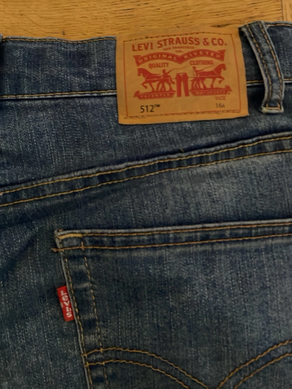 Levis Blå jeans 512 SLIM TAPER - 2