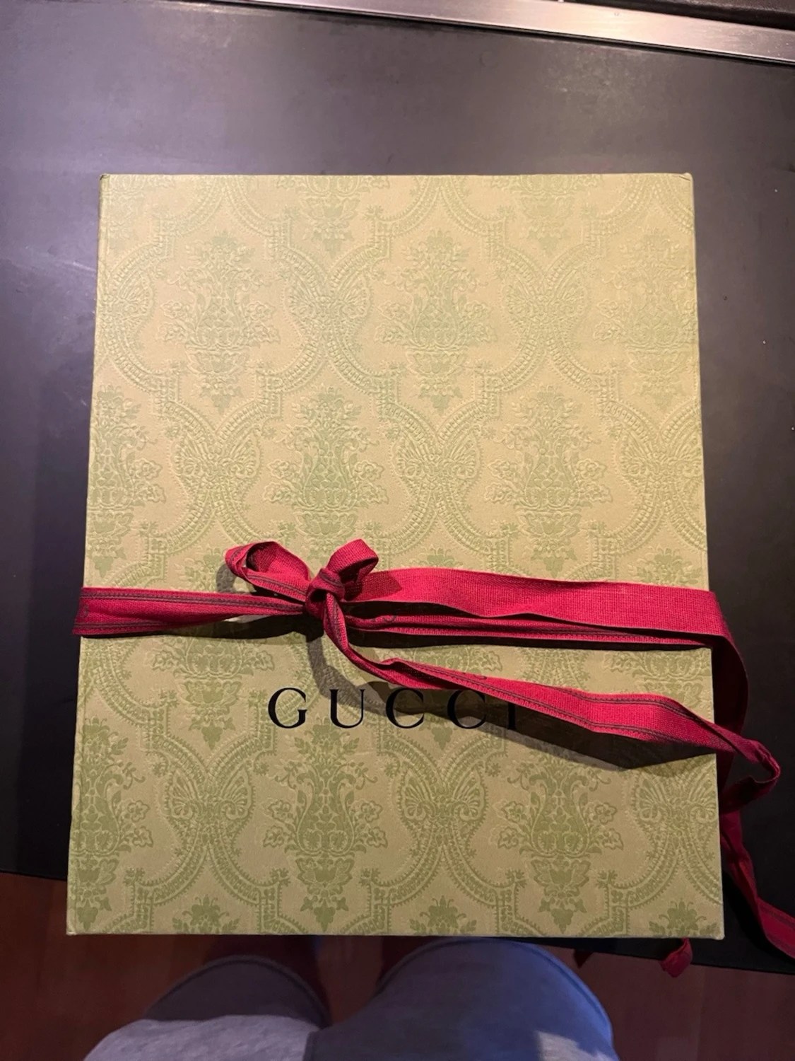 Gucci beige keps med GG-mönster - 5