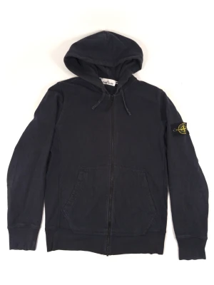 Stone Island Zip Hoodie - •The Hoodie  has been gently used and is in very good condition • Size: M •Color: Navy Blue •Retail price: 5000Sek •Pit to Pit: 57cm Length: 69.5cm
