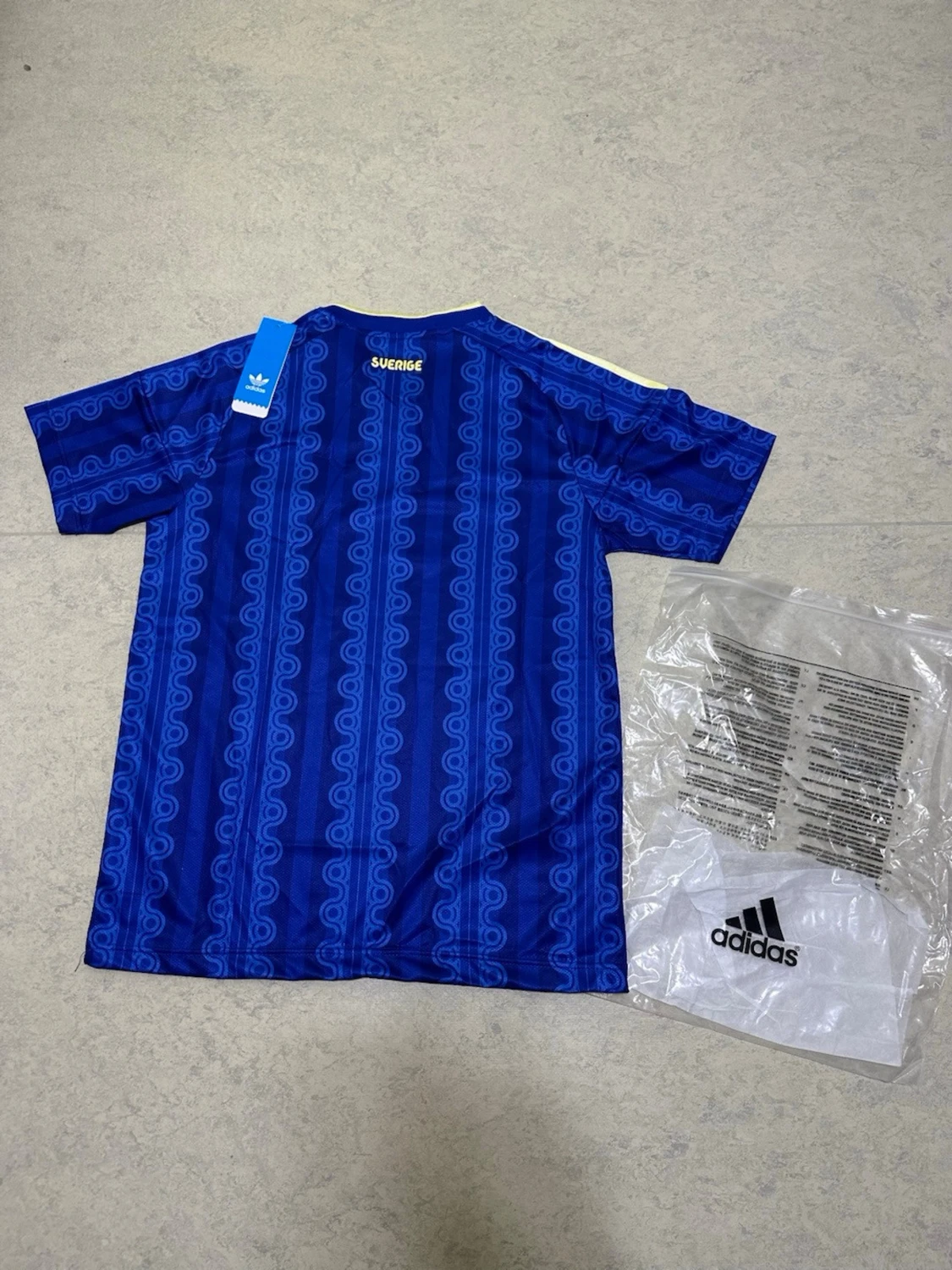 Blå Sverige fotbollströja Adidas - 4