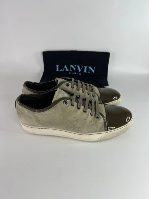 Lanvin toe cap sneakers  - Storlek 10 - 44 skick väldigt fint dustbag tillkommer 